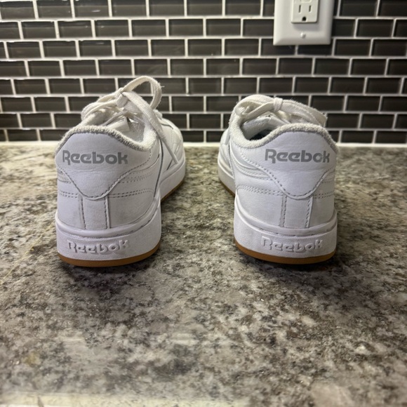 Reebok Women Club C Double Platform Sneaker Size 8.5 White - Picture 8 of 14